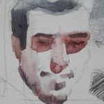 portret in aquarel 3